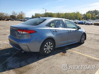 Trzecie zdjęcie samochodu z tyłu: 2021 TOYOTA COROLLA LE VIN:JTDEAMDE1MJ029605 - miniatura
