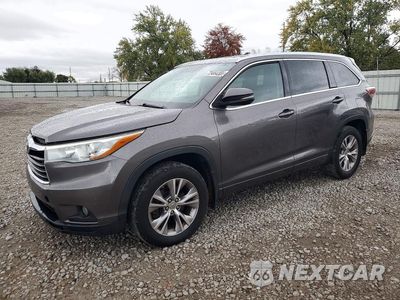 2015 TOYOTA HIGHLANDER XLE 5TDJKRFH1FS083184 - główne zdjęcie licytacji z USA - miniatura