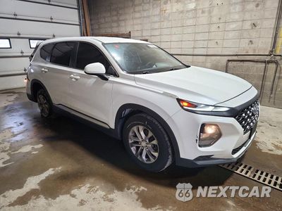 Czwarte zdjęcie samochodu z boku: 2019 HYUNDAI SANTA FE SE VIN:5NMS2CAD0KH109843 - miniatura