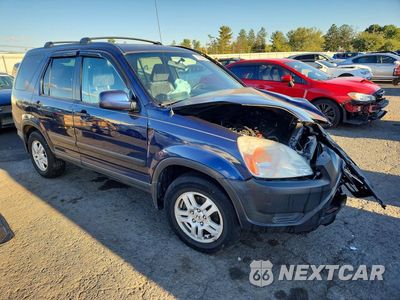 Czwarte zdjęcie samochodu z boku: 2004 HONDA CR-V EX VIN:SHSRD78854U243611 - miniatura