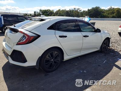 Trzecie zdjęcie samochodu z tyłu: 2019 HONDA CIVIC EX VIN:SHHFK7H60KU226760 - miniatura
