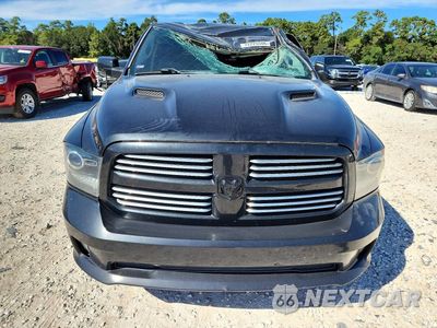 Piąte zdjęcie samochodu w środku: 2016 RAM 1500 SPORT VIN:1C6RR6MT5GS414868 - miniatura