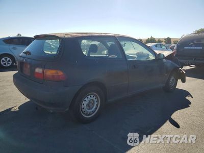Trzecie zdjęcie samochodu z tyłu: 1995 HONDA CIVIC DX VIN:2HGEH2365SH521693 - miniatura