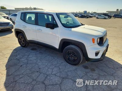 Czwarte zdjęcie samochodu z boku: 2020 JEEP RENEGADE SPORT VIN:ZACNJBAB9LPM05557 - miniatura