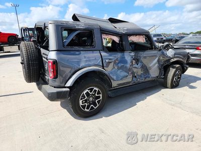 Trzecie zdjęcie samochodu z tyłu: 2024 FORD BRONCO OUTER BANKS VIN:1FMEE8BP0RLA31630 - miniatura