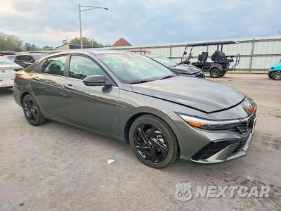 Czwarte zdjęcie samochodu z boku: 2026 HYUNDAI ELANTRA SEL SPORT PREMIUM VIN:KMHLS4DGXTU139731 - miniatura