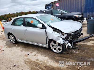 Czwarte zdjęcie samochodu z boku: 2013 TOYOTA COROLLA S VIN:5YFBU4EE9DP135918 - miniatura