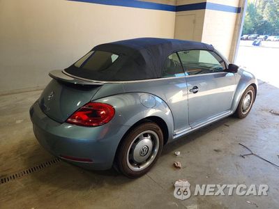 Trzecie zdjęcie samochodu z tyłu: 2016 VOLKSWAGEN BEETLE S/SE VIN:3VW507AT3GM814008 - miniatura