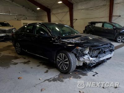 Czwarte zdjęcie samochodu z boku: 2022 HONDA ACCORD HYBRID EXL VIN:1HGCV3F54NA000816 - miniatura