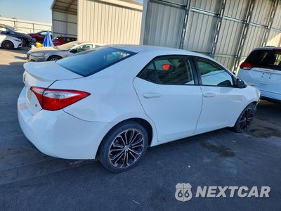 Trzecie zdjęcie samochodu z tyłu: 2016 TOYOTA COROLLA S PLUS VIN:2T1BURHE0GC537517 - miniatura