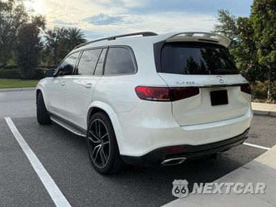 Trzecie zdjęcie samochodu z tyłu: 2021 MERCEDES-BENZ GLS 580 4MATIC VIN:4JGFF8GE1MA403716 - miniatura