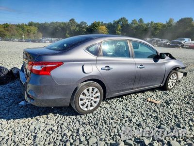 Trzecie zdjęcie samochodu z tyłu: 2019 NISSAN SENTRA S VIN:3N1AB7AP2KY338546 - miniatura
