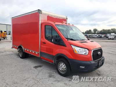 Czwarte zdjęcie samochodu z boku: 2020 FORD TRANSIT T-350 HD VIN:1FDBF6P89LKA98097 - miniatura