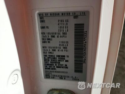 Zdjęcie 13 z 13 samochodu: 2021 NISSAN NV200 SV VIN:3N6CM0KN0MK699331 - miniatura