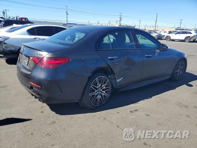 Trzecie zdjęcie samochodu z tyłu: 2024 MERCEDES-BENZ C 43 AMG VIN:W1KAF8HB5RR185670 - miniatura