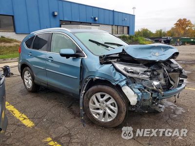 Czwarte zdjęcie samochodu z boku: 2015 HONDA CR-V EXL VIN:2HKRM4H7XFH601609 - miniatura