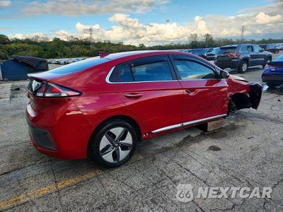 Trzecie zdjęcie samochodu z tyłu: 2021 HYUNDAI IONIQ LIMITED VIN:KMHC05LC2MU255162 - miniatura