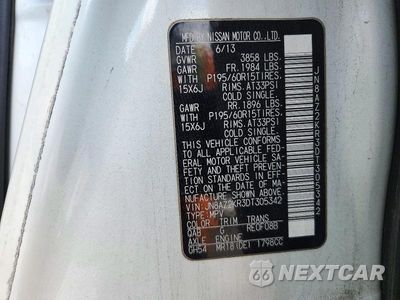 Zdjęcie 13 z 13 samochodu: 2013 NISSAN CUBE 1.8 S VIN:JN8AZ2KR3DT305342 - miniatura