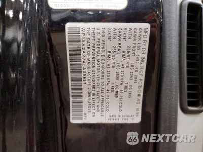 Zdjęcie 14 z 14 samochodu: 2010 PORSCHE CAYENNE VIN:WP1AA2AP7ALA05851 - miniatura