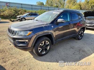 2018 JEEP COMPASS TRAILHAWK 3C4NJDDB6JT198688 - główne zdjęcie licytacji z USA - miniatura