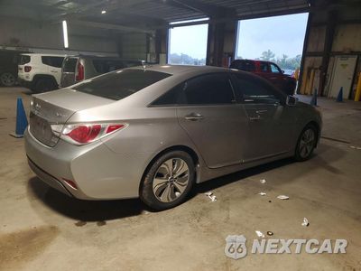 Trzecie zdjęcie samochodu z tyłu: 2013 HYUNDAI SONATA HYBRID VIN:KMHEC4A4XDA084099 - miniatura