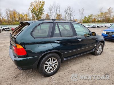 Trzecie zdjęcie samochodu z tyłu: 2004 BMW X5 3.0I VIN:5UXFA13584LU29524 - miniatura