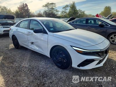 Czwarte zdjęcie samochodu z boku: 2026 HYUNDAI ELANTRA SEL SPORT VIN:KMHLM4DG6TU173661 - miniatura