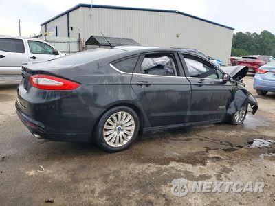 Trzecie zdjęcie samochodu z tyłu: 2015 FORD FUSION SE HYBRID VIN:3FA6P0LU0FR210181 - miniatura