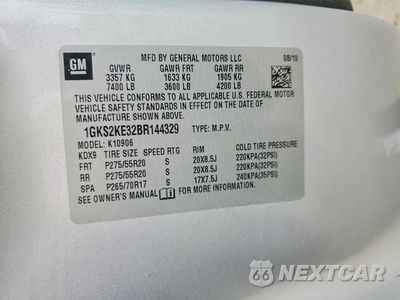 Zdjęcie 13 z 13 samochodu: 2011 GMC YUKON XL K1500 SLT VIN:1GKS2KE32BR144329 - miniatura