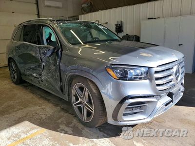Czwarte zdjęcie samochodu z boku: 2026 MERCEDES-BENZ GLS 450 4MATIC VIN:4JGFF5KE5TB638800 - miniatura