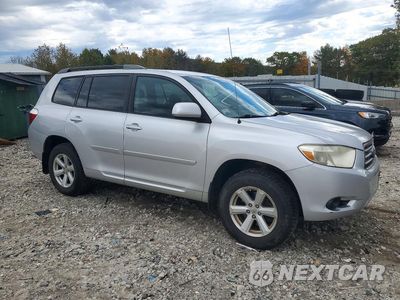 Czwarte zdjęcie samochodu z boku: 2010 TOYOTA HIGHLANDER BASE VIN:5TDBK3EH4AS016493 - miniatura