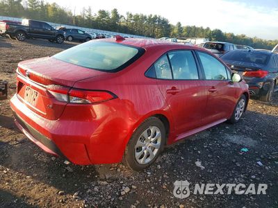 Trzecie zdjęcie samochodu z tyłu: 2021 TOYOTA COROLLA LE VIN:5YFEPMAE0MP252877 - miniatura
