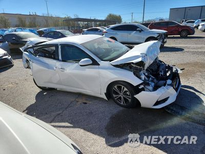 Czwarte zdjęcie samochodu z boku: 2023 NISSAN SENTRA SV VIN:3N1AB8CV0PY321737 - miniatura