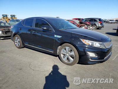 Czwarte zdjęcie samochodu z boku: 2014 KIA OPTIMA HYBRID VIN:KNAGN4AD8E5067543 - miniatura
