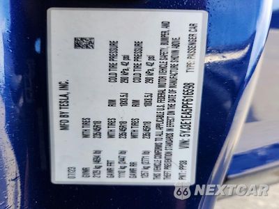 Zdjęcie 13 z 13 samochodu: 2023 TESLA MODEL 3 VIN:5YJ3E1EA5PF616598 - miniatura