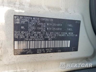 Zdjęcie 13 z 13 samochodu: 2022 TOYOTA RAV4 SE VIN:JTM16RFV1ND069631 - miniatura