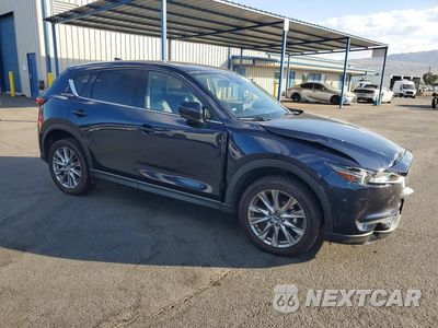 Czwarte zdjęcie samochodu z boku: 2021 MAZDA CX-5 GRAND TOURING VIN:JM3KFBDM7M1494347 - miniatura