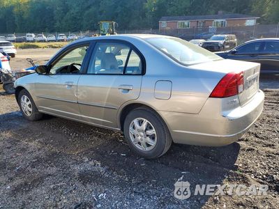 Drugie zdjęcie samochodu z przodu: 2003 HONDA CIVIC LX VIN:1HGES16553L018295 - miniatura