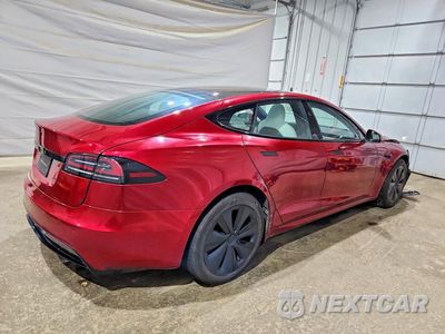 Trzecie zdjęcie samochodu z tyłu: 2023 TESLA MODEL S VIN:5YJSA1E53PF530314 - miniatura