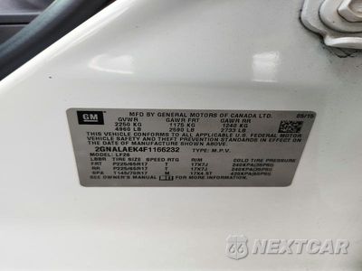 Zdjęcie 13 z 13 samochodu: 2015 CHEVROLET EQUINOX LS VIN:2GNALAEK4F1166232 - miniatura