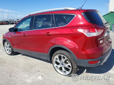 Drugie zdjęcie samochodu z przodu: 2014 FORD ESCAPE TITANIUM VIN:1FMCU0J90EUC07627 - miniatura
