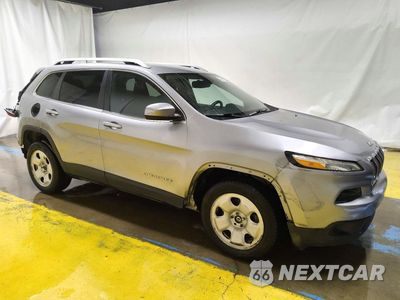 Czwarte zdjęcie samochodu z boku: 2014 JEEP CHEROKEE LATITUDE VIN:1C4PJMCB4EW227440 - miniatura