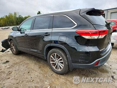 Drugie zdjęcie samochodu z przodu: 2017 TOYOTA HIGHLANDER XLE VIN:5TDJZRFH3HS386644 - miniatura