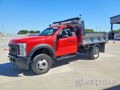 2024 FORD F550 SUPER DUTY DUMP TRUCK 1FDUF5HN8RDA25596 - główne zdjęcie licytacji z USA - miniatura