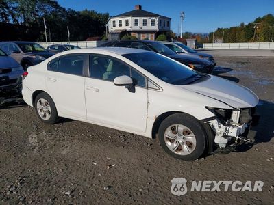 Czwarte zdjęcie samochodu z boku: 2015 HONDA CIVIC LX VIN:2HGFB2E50FH505255 - miniatura