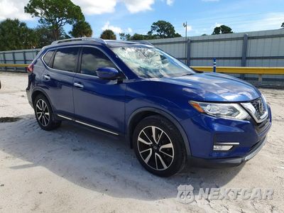 Czwarte zdjęcie samochodu z boku: 2018 NISSAN ROGUE SL VIN:JN8AT2MT3JW490240 - miniatura