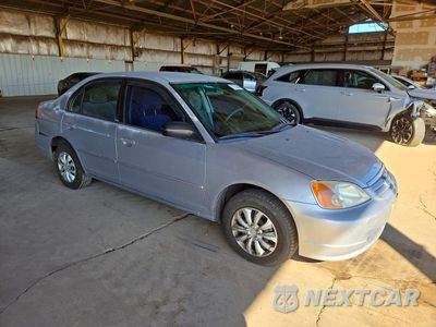Czwarte zdjęcie samochodu z boku: 2003 HONDA CIVIC LX VIN:2HGES15623H534248 - miniatura