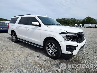 Czwarte zdjęcie samochodu z boku: 2022 FORD EXPEDITION MAX XLT VIN:1FMJK1HTXNEA61381 - miniatura