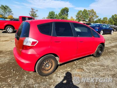 Trzecie zdjęcie samochodu z tyłu: 2010 HONDA FIT SPORT VIN:JHMGE8H48AC040721 - miniatura