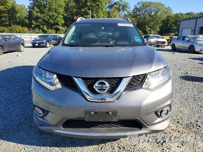Piąte zdjęcie samochodu w środku: 2015 NISSAN ROGUE SL VIN:5N1AT2MV6FC859545 - miniatura